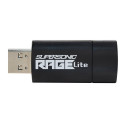 Patriot Memory Supersonic Rage Lite USB flash drive 64 GB USB Type-A 3.2 Gen 1 (3.1 Gen 1) Black, Bl