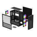 DeepCool computer case CH560 Midi Tower, black