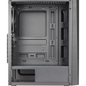 Aerocool arvutikorpus DELTABKV1 ATX RGB Front Full Side Window 12cm Fan, must