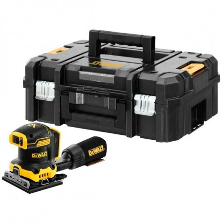 Random orbital lihvmasin 18V DCW200NT DEWALT 13500 OPM must, kollane