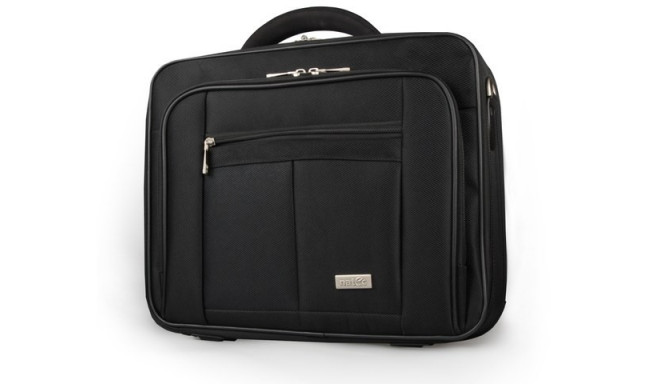 NATEC Boxer notebook case 39.6 cm (15.6") Briefcase Black