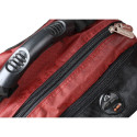 Addison 311015 notebook case 39.6 cm (15.6") Backpack Black, Burgundy