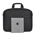 Addison 300715 notebook case 39.6 cm (15.6") Briefcase Black