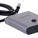 Unitek two-way Signal Switch USB-C, 2 in 1 out 4K