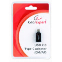 Gembird adapter USB-C - USB, must (A-USB2-CMAF-01)
