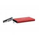 NATEC HDD ENCLOSURE RHINO GO (USB 3.0, 2.5", RED)