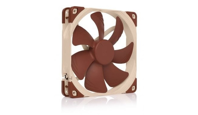 Noctua NOC-NF-A14-ULN arvuti jahutuskomponent Arvutikorpuse ventilaator 14 cm Beež, Pruun 1 tk