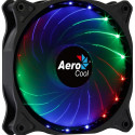 Aerocool korpuse ventilaator COSMO12FRGB 12cm LED RGB Molex Connector Silent, must