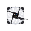 Aerocool korpuse ventilaator Duo 12 ARGB 6-pin 12cm, must