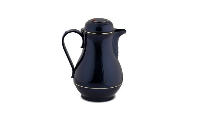 ROTPUNKT Thermos jug, 1.0 l, midnight blue (navy blue)