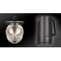 MPM cordless kettle MCZ-105/C, black, 1.7 l