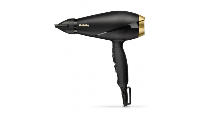 BaByliss 6704E föön 2000 W Must, Kuldne