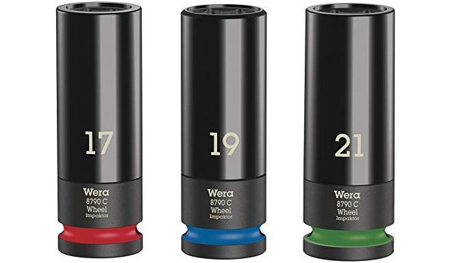 Wera Wheel Impaktor C Set 1 - Socket set, 1/2  drive