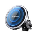 Joyroom Car Mount Wireless Charger MagSafe Clamp Holder (Air Outlet Verison) 4.5-6.7 inch, 15W, Blac
