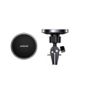 Joyroom Car Mount Wireless Charger MagSafe Clamp Holder (Air Outlet Verison) 4.5-6.7 inch, 15W, Blac