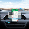 Joyroom Car Mount Wireless Charger MagSafe Clamp Holder (Air Outlet Verison) 4.5-6.7 inch, 15W, Blac