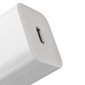 Baseus Travel Charger set Super Si 1C QC (With Simple Wisdom Cable Type-C to Lightning 1m) 20W EU Wh