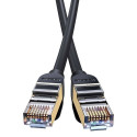 Baseus Network Cable High Speed (CAT7) of RJ45 (round cable) 10 Gbps 1.5m Black (WKJS010201)