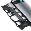 Baseus HUB Metal Gleam Series 9-in-1 Multifunctional (Type-C to 3x USB3.2/PD 100W/VGA Full HD 60Hz/H