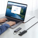 Baseus HUB Lite Series adapter (USB-A to 4xUSB-A 3.0 5Gb/s) Black (WKQX030101)
