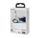 Baseus Cable Superior Series 3-in-1 Fast Charging Data Cable USB to M+L+C 3.5A 1.5m Blue (CAMLTYS-03