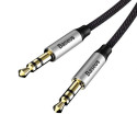 Baseus Audio Yiven M30 Cable 1.5M Silver/Black (CAM30-CS1)