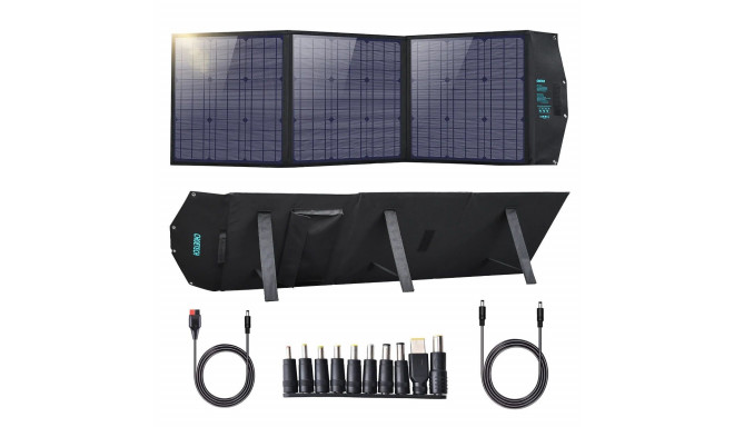 Choetech foldable solar charger 120W 1 x USB Type C | 2 x USB Type A (SC008)