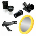 Telescope BRESSER Polaris 102/460 EQ3 23 - 204x with Solar Filter and Smartphone Holder