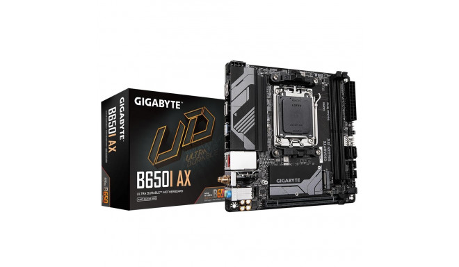 Gigabyte emaplaat AMD B650 SAM5 Mini-ITX DDR5x2 1xPCI-Express 16x 1xM.2 1xHDMI 