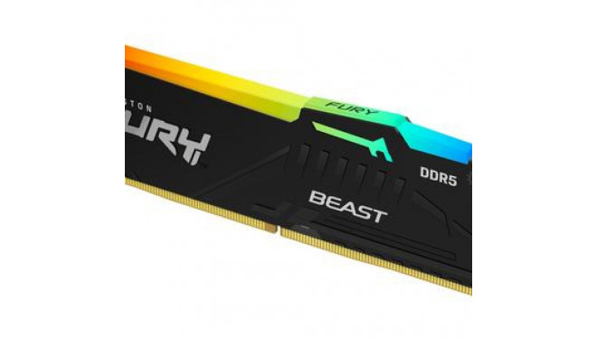 Kingston Technology FURY Beast 16GB 5200MT/s DDR5 CL40 DIMM RGB