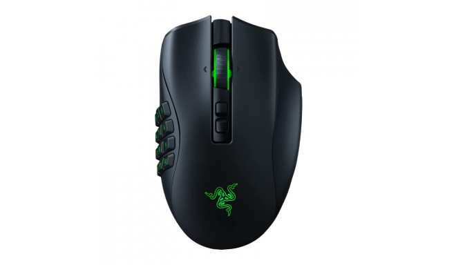Razer Naga Pro Black Wireless Bluetooth RGB Gaming Optical Mouse with LED light and 20 buttons