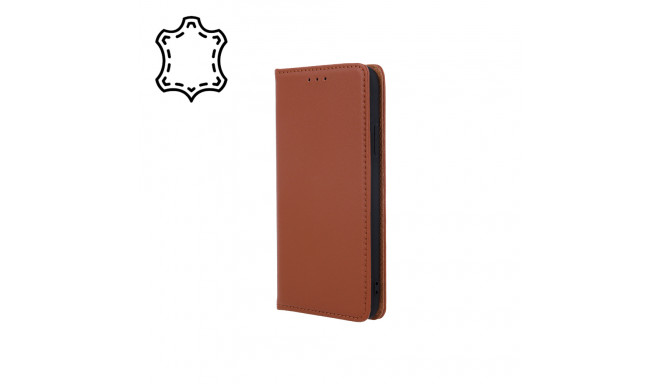 Fusion Genuine Leather Ehtne nahk ümbris Xiaomi Redmi 12C pruun