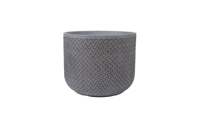 Plant holder SANDY D37xH30cm, grey