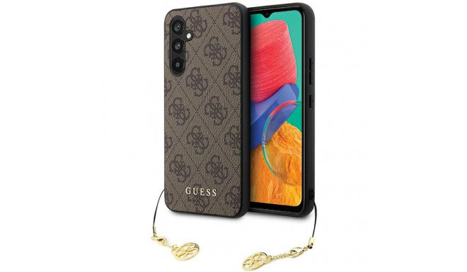 GUESS case for SAMSUNG S23 FE GUHCS23FEGF4GBR (4G Charm) brown
