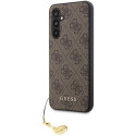 Original faceplate case GUESS GUHCS23FEGF4GBR for Samsung S23 FE (4G Charm / brown)