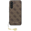 Original faceplate case GUESS GUHCS23FEGF4GBR for Samsung S23 FE (4G Charm / brown)