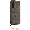 Original faceplate case GUESS GUHCS23FEGF4GBR for Samsung S23 FE (4G Charm / brown)