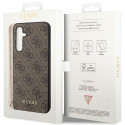 Original faceplate case GUESS GUHCS23FEGF4GBR for Samsung S23 FE (4G Charm / brown)