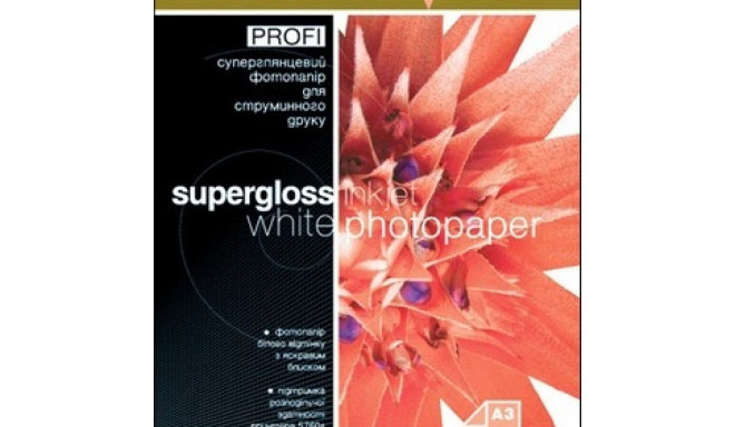 Photo paper Barva Profi Super Glossy, 255 g/m², A3, 20 sheets