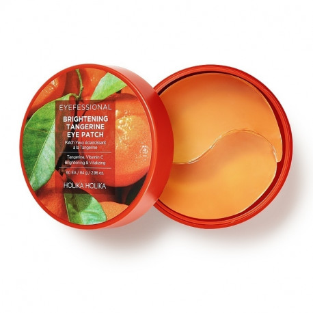 Holika Holika Hüdrogeelsed padjakesed silmaalustele Eyefessional Brightening Tangerine Eye Patch