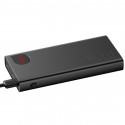 Akupank 2x USB + USB-C pesaga, 20.000 mAh, 22.5W, metallist korpus, must, Baseus