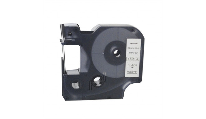Compatible tape Dymo 45013（S0720530） 12mm black on white