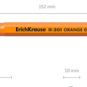 Ручка шариковая с колпачком ERICH KRAUSE R-301 Orange Stick 07мм зеленая