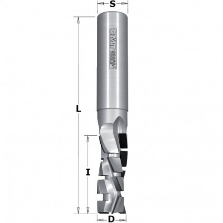 Teemant otsfrees (DENSIMET) NESTING Z3 (9DP) S=12x40 D=12x25x70.5 RH