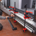 One-handed clamp with rotating handle EZ360-45