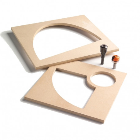 MDF šabloon kausile (15-1/2"x15-1/2")