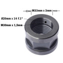 CAP NUT FOR POINT-POINT MACHINES 20X14FX1´ RH