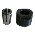 CLAMPING NUT AND COLLET (for CMT7E and CMT8E) D=12.7