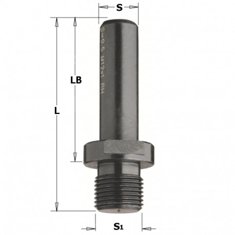 ARBOR M12X1 S=12 LB=40