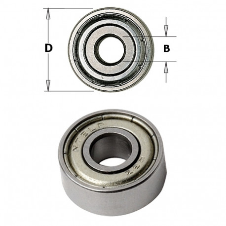 BEARING D=12-37mm